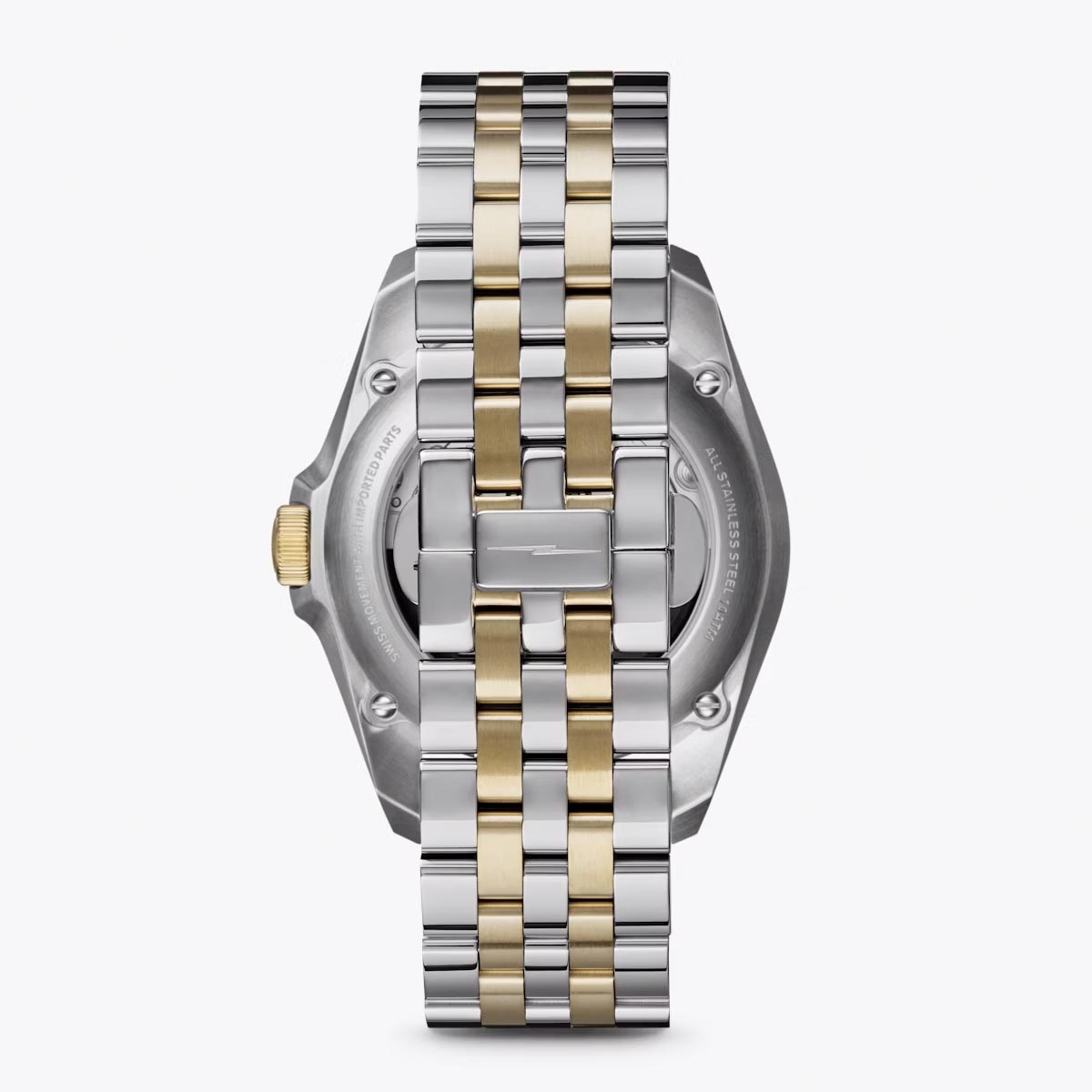 Shinola Circadian Monster 36mm Watch with Mother of Pearl Dial and Two Toned Stainless Steel Bracelet (automatic movement)