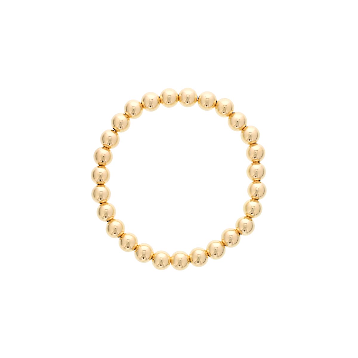 Dee Berkley Bead Bracelet in 14kt Gold Filled (7mm beads)