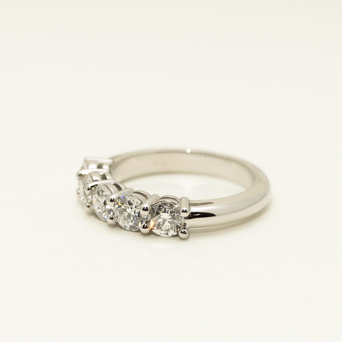 Five Stone Diamond Band in Platinum (1 5/8ct tw)