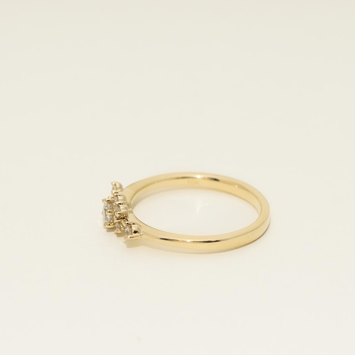 Diamond Fashion Ring in 10kt Yellow Gold (1/4ct tw)