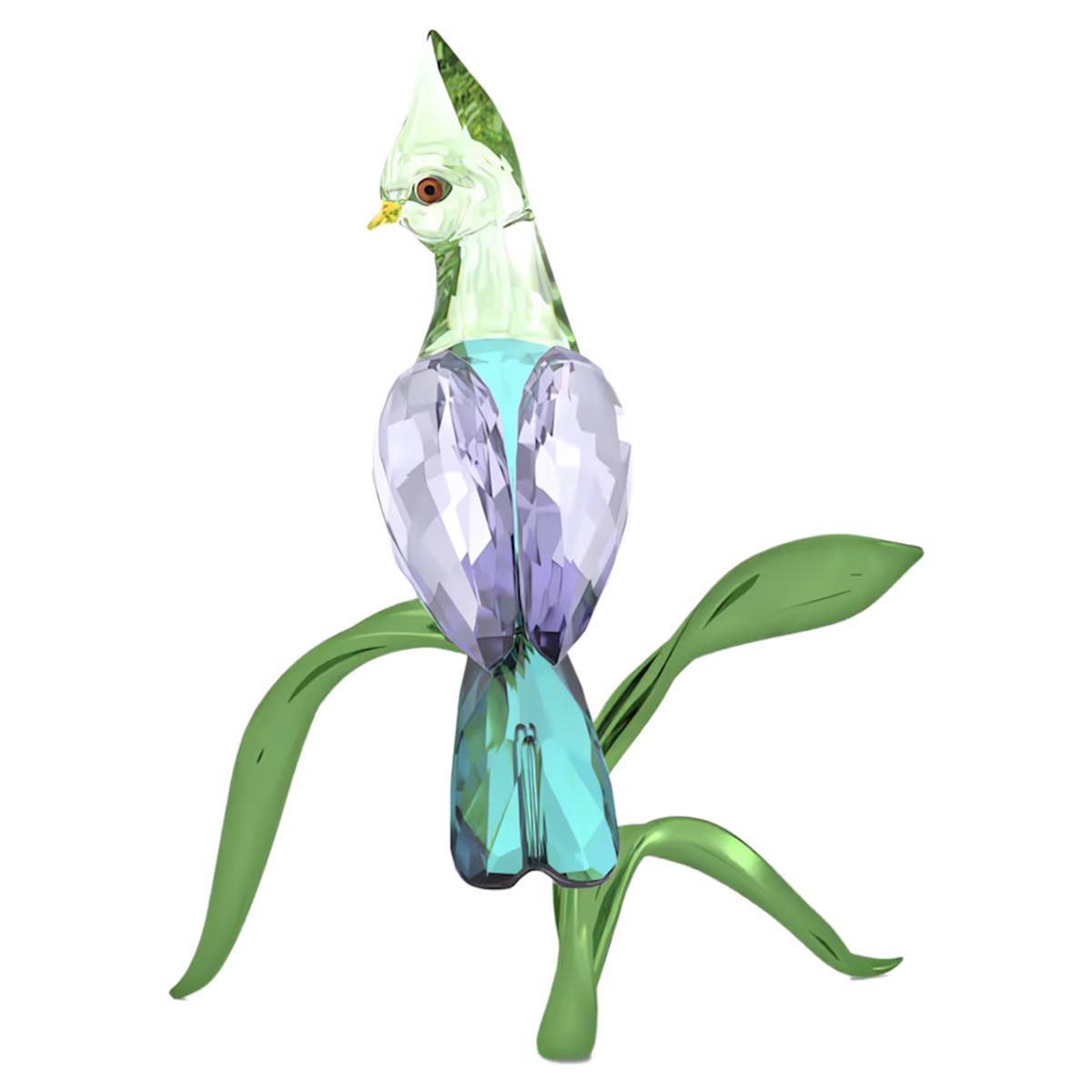 Swarovski Idyllia Green Turaco Crystal Figurine