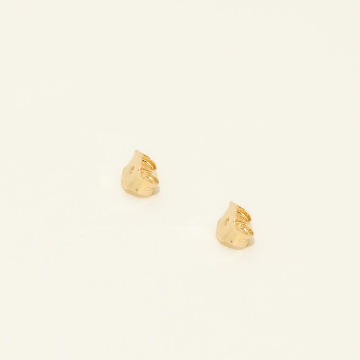 Diamond Dog Paw Stud Earrings in 10kt Yellow Gold (1/7ct tw)