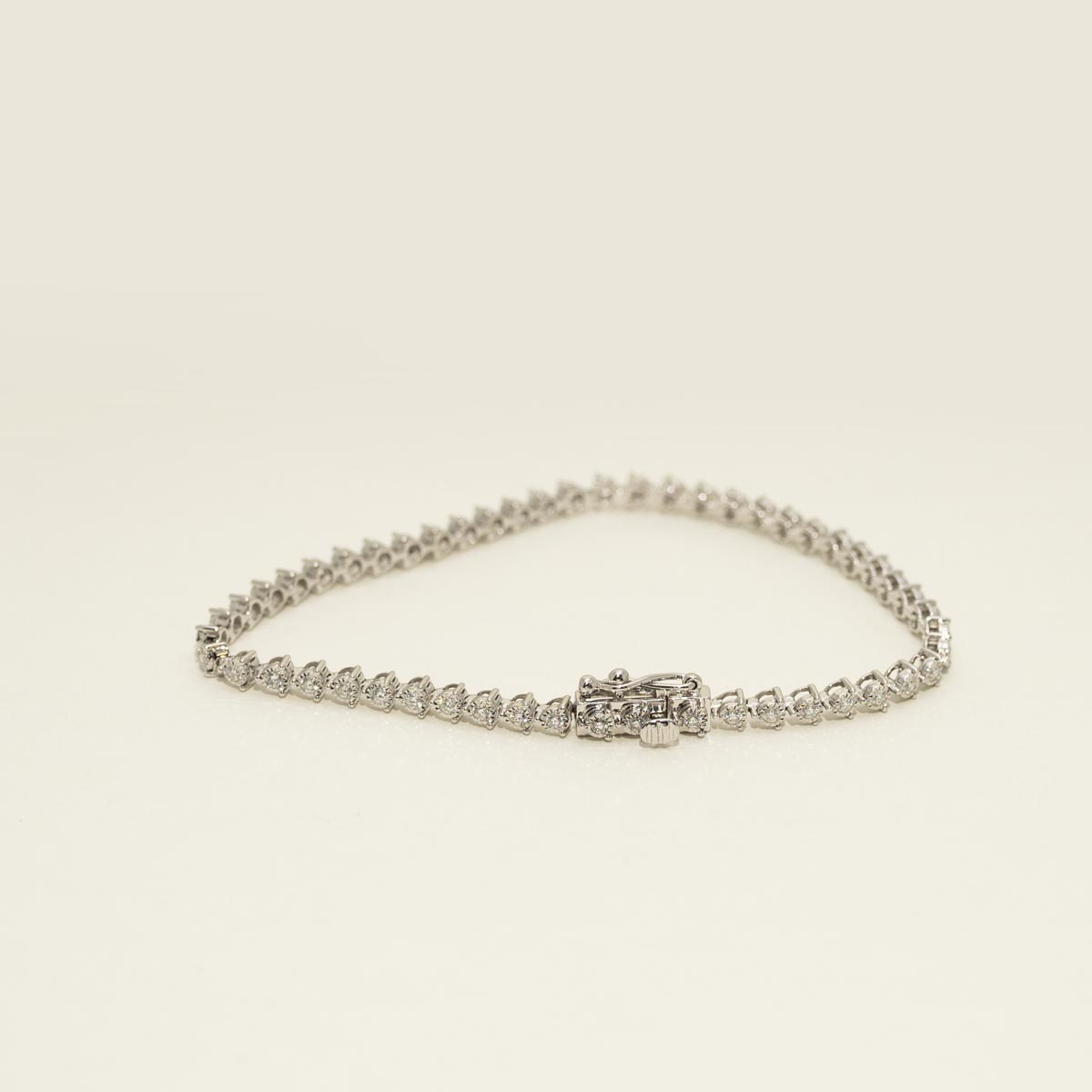 Diamond Tennis Bracelet in 14kt White Gold (1ct tw)