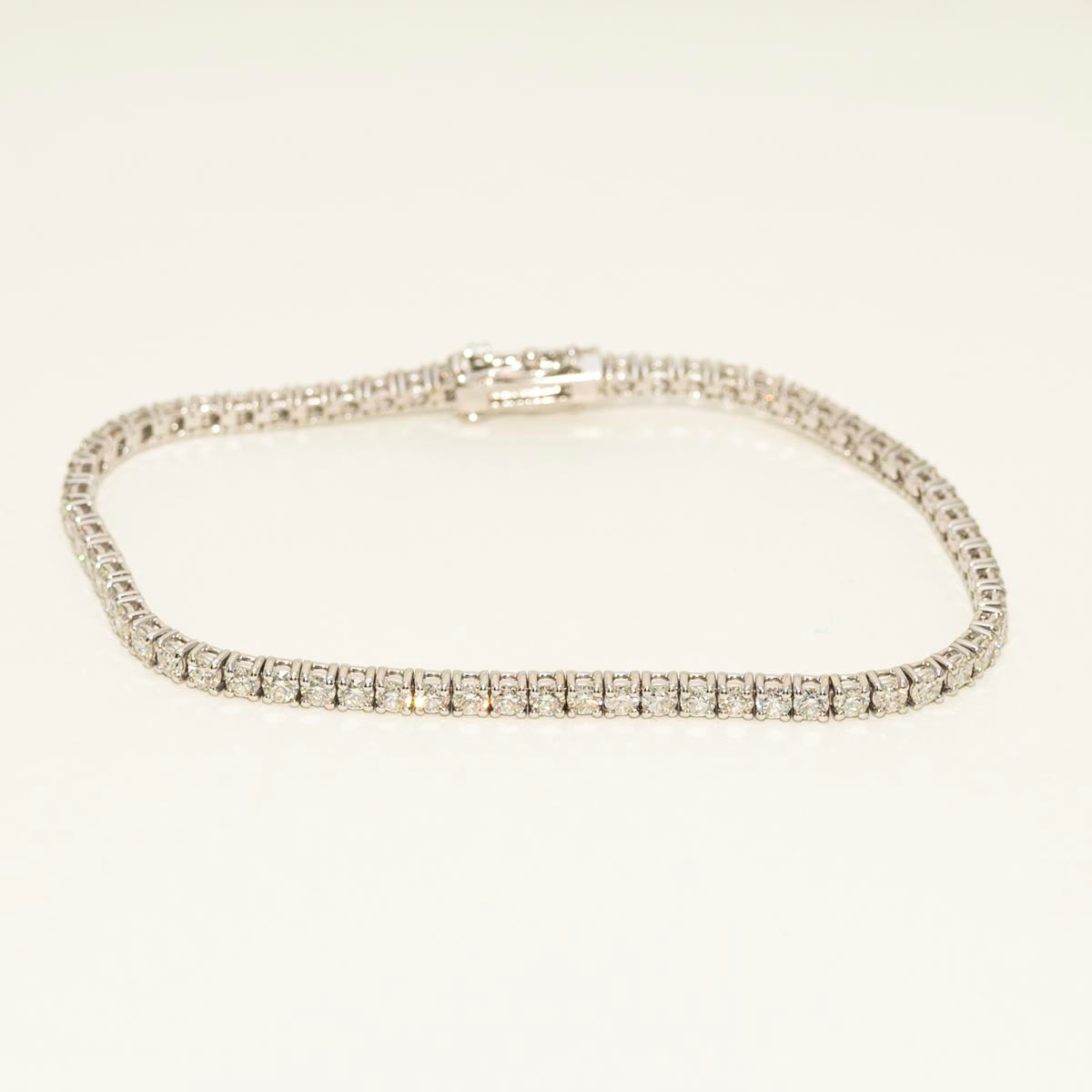 Diamond Tennis Bracelet in 14kt White Gold (4ct tw)