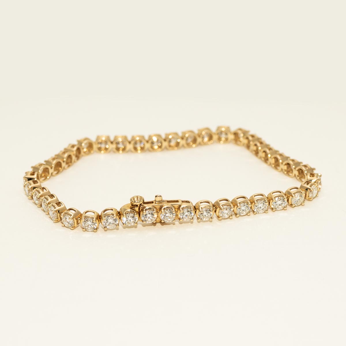 Diamond Tennis Bracelet in 14kt Yellow Gold (7ct tw)