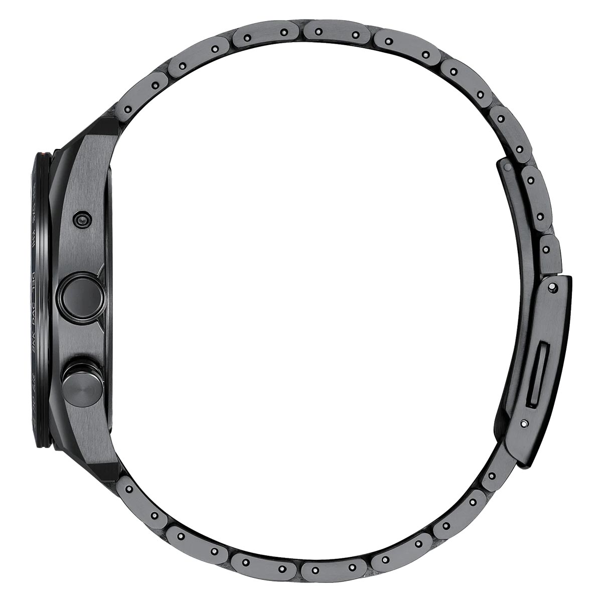 Citizen Attesa Hakuto-R Mens Watch with Black Dial and Black DLC Coated Super Titanium™ Bracelet (eco-drive movement)