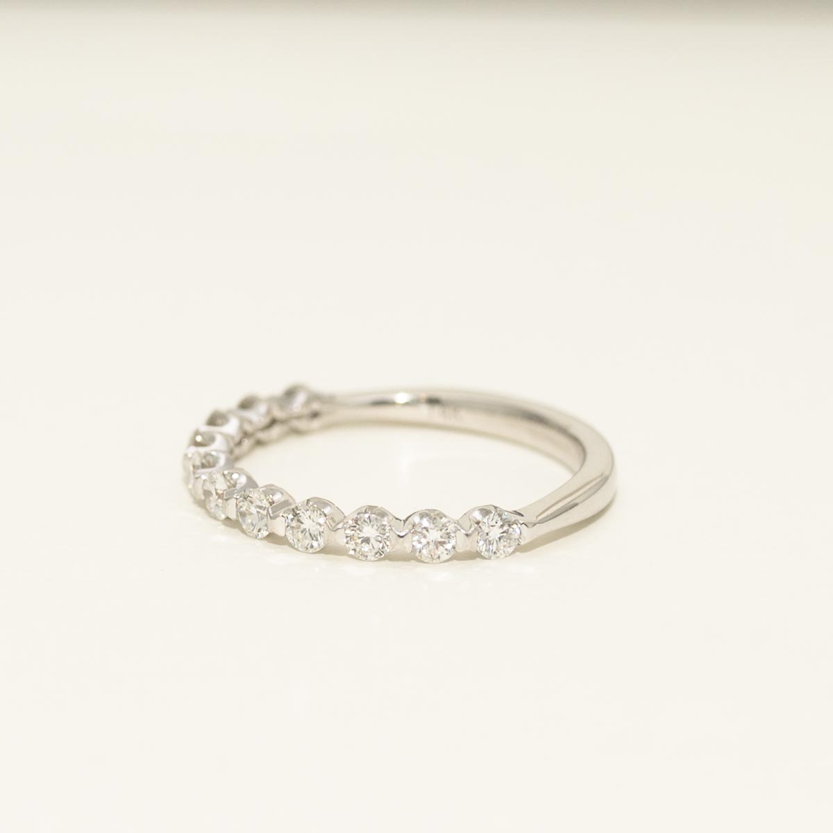 Estate Diamond Wedding Band in 14kt White Gold (1/2ct tw)