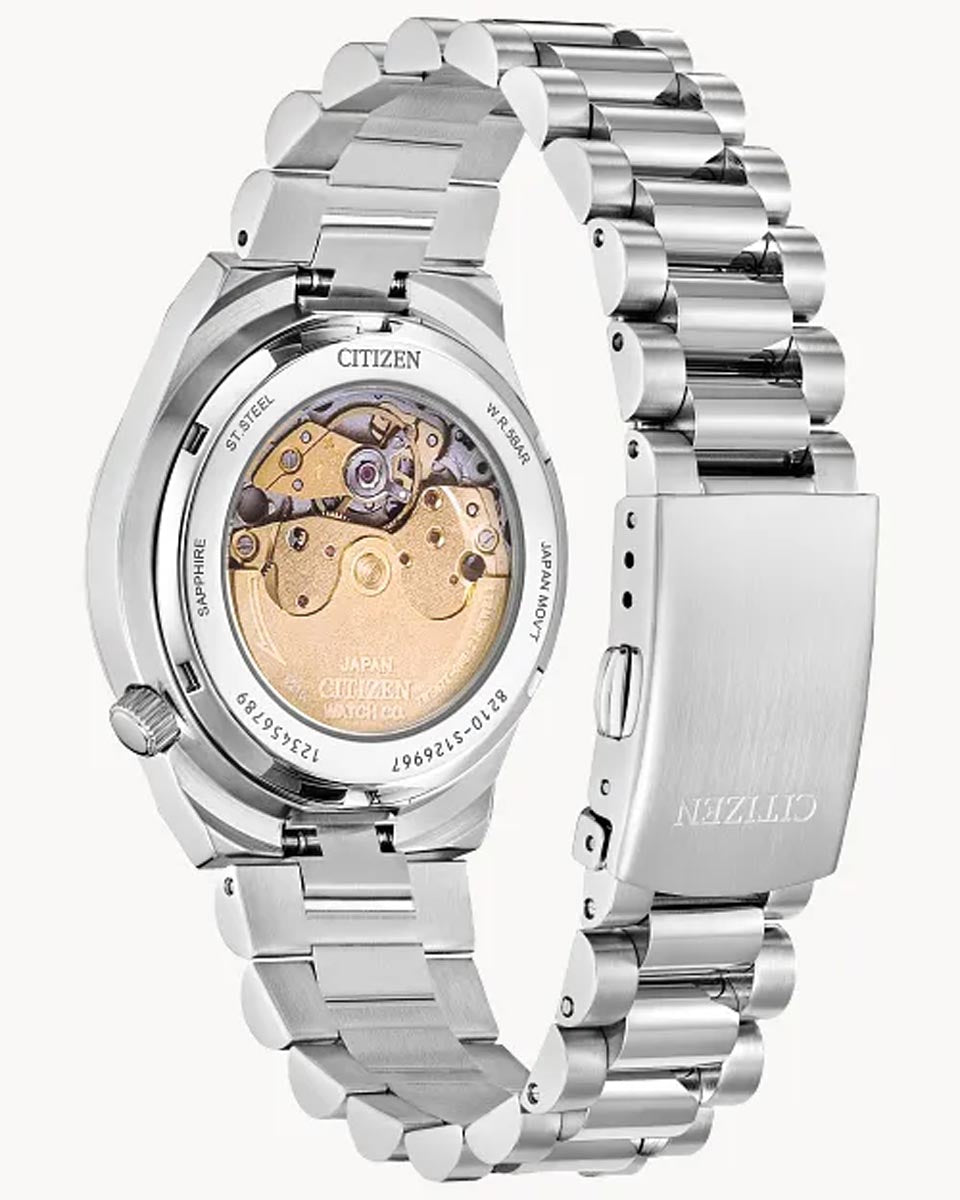 Citizen Tsuyosa 37mm Watch with Pink Dial and Stainless Steel Bracelet (automatic movement)