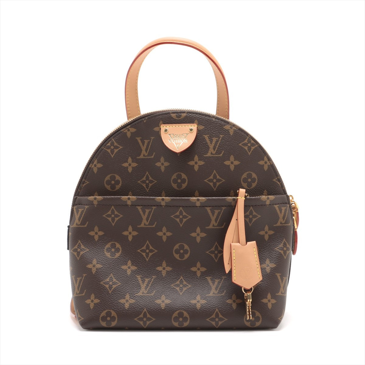 buy used louis vuitton backpack Brown Monogram Coated Canvas Leather (Pre-Owned) One Size / Brown, Monogram Feminine Update Of The Historic Montsouris Model Louis Vuitton Backpack Palm Springs