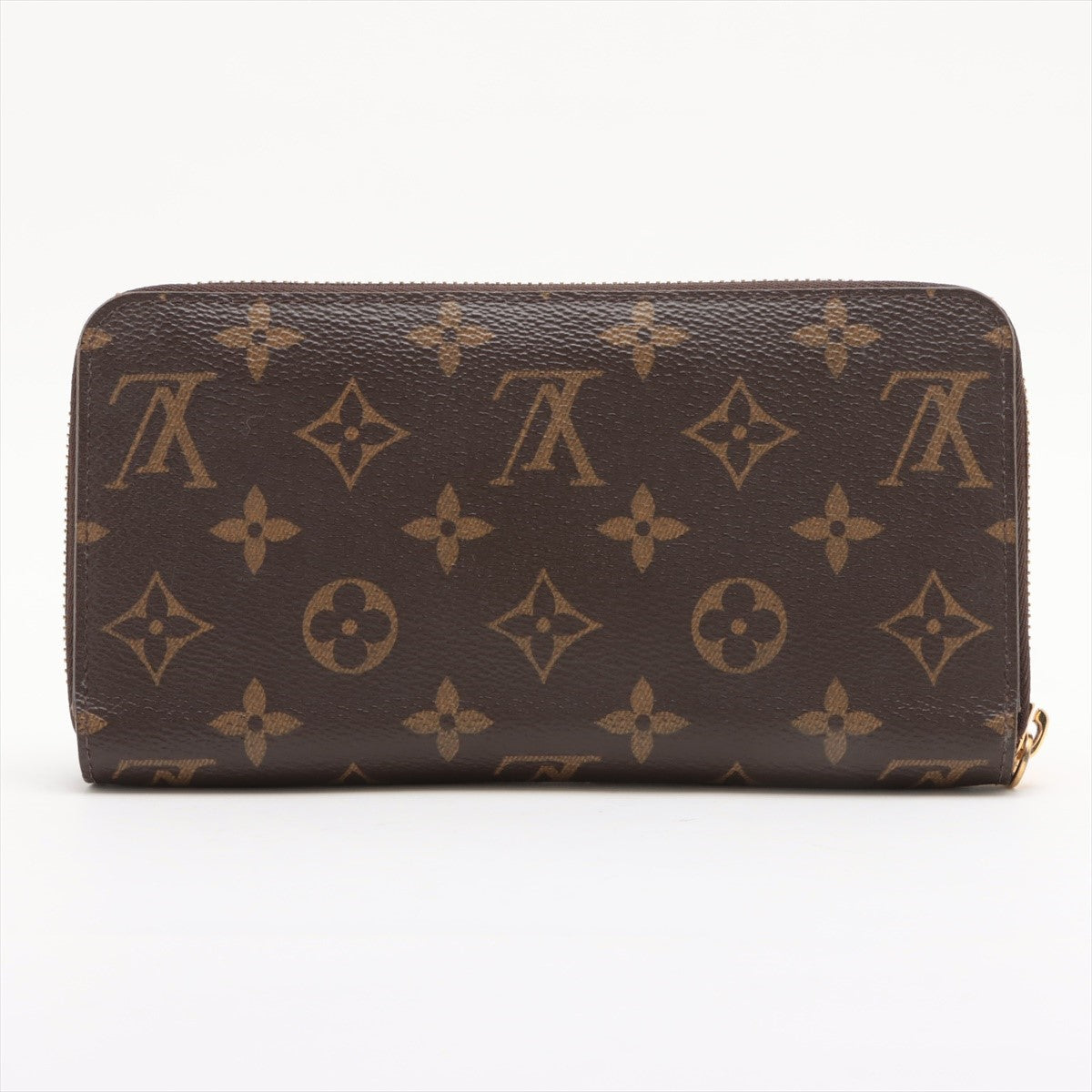 Pre Owned Louis Vuitton Monogram Canvas Zippy Wallet