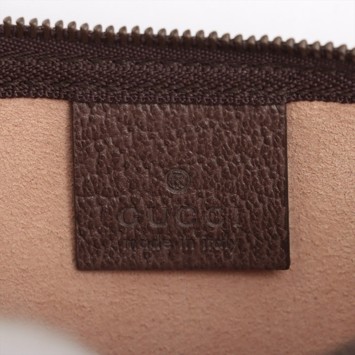 Pre Owned Gucci Brown Canvas GG Soft Ophidia Tote Bag with Pouch