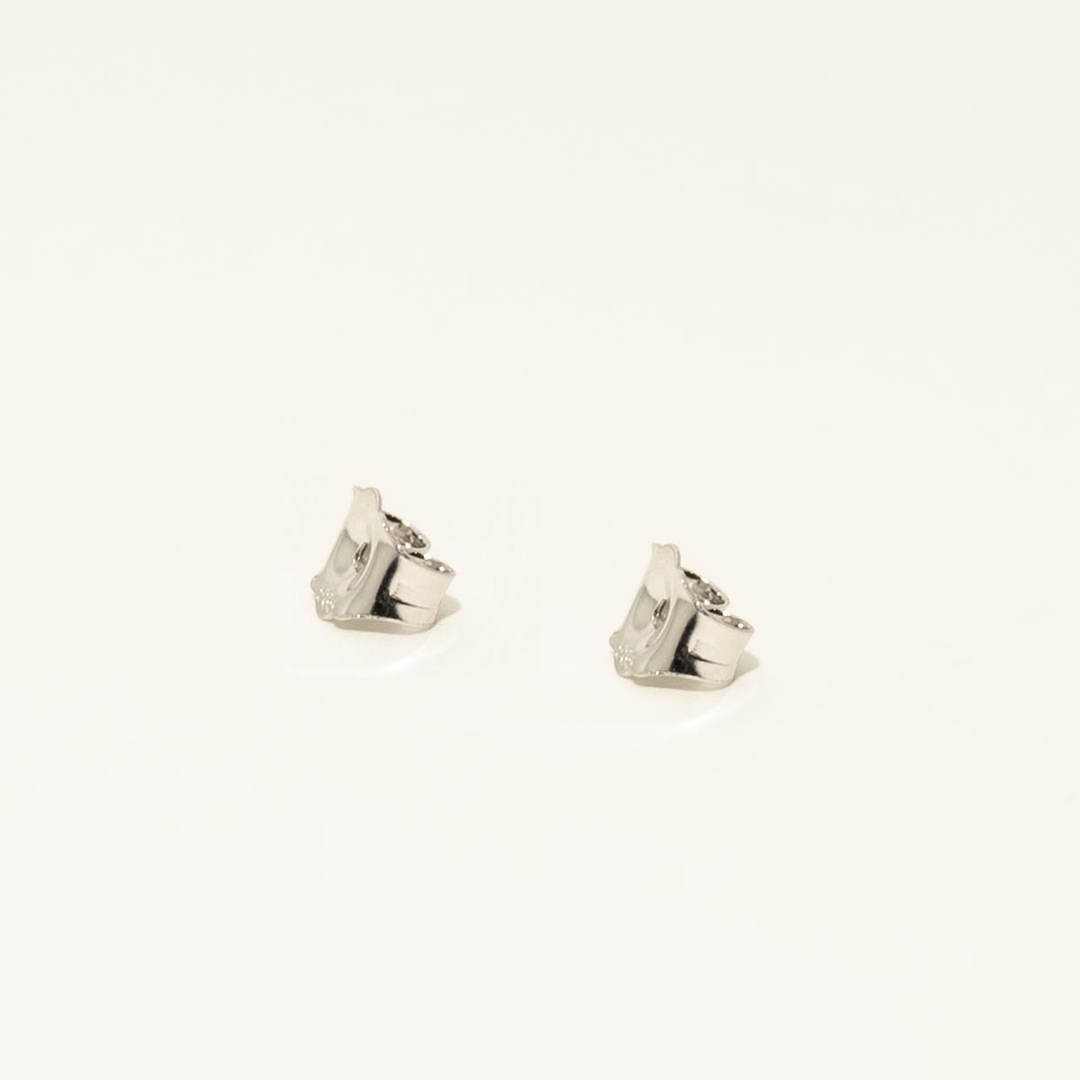 Black Diamond Stud Earrings in 14kt White Gold (2cttw)