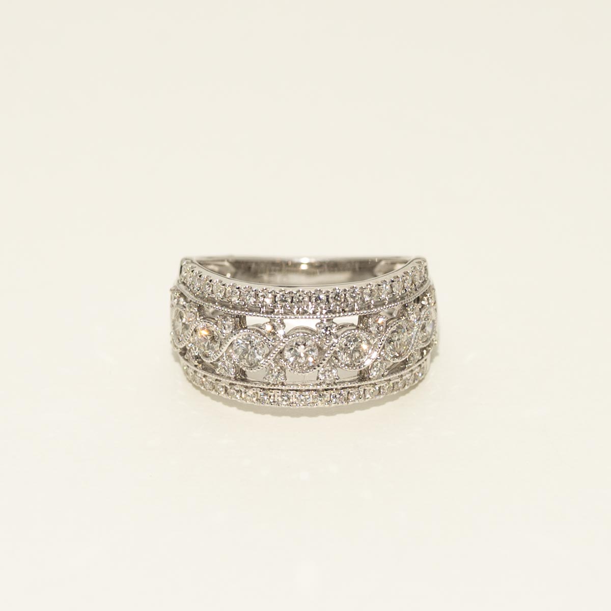 Diamond Fashion Band in 14kt White Gold (7/8ct tw)