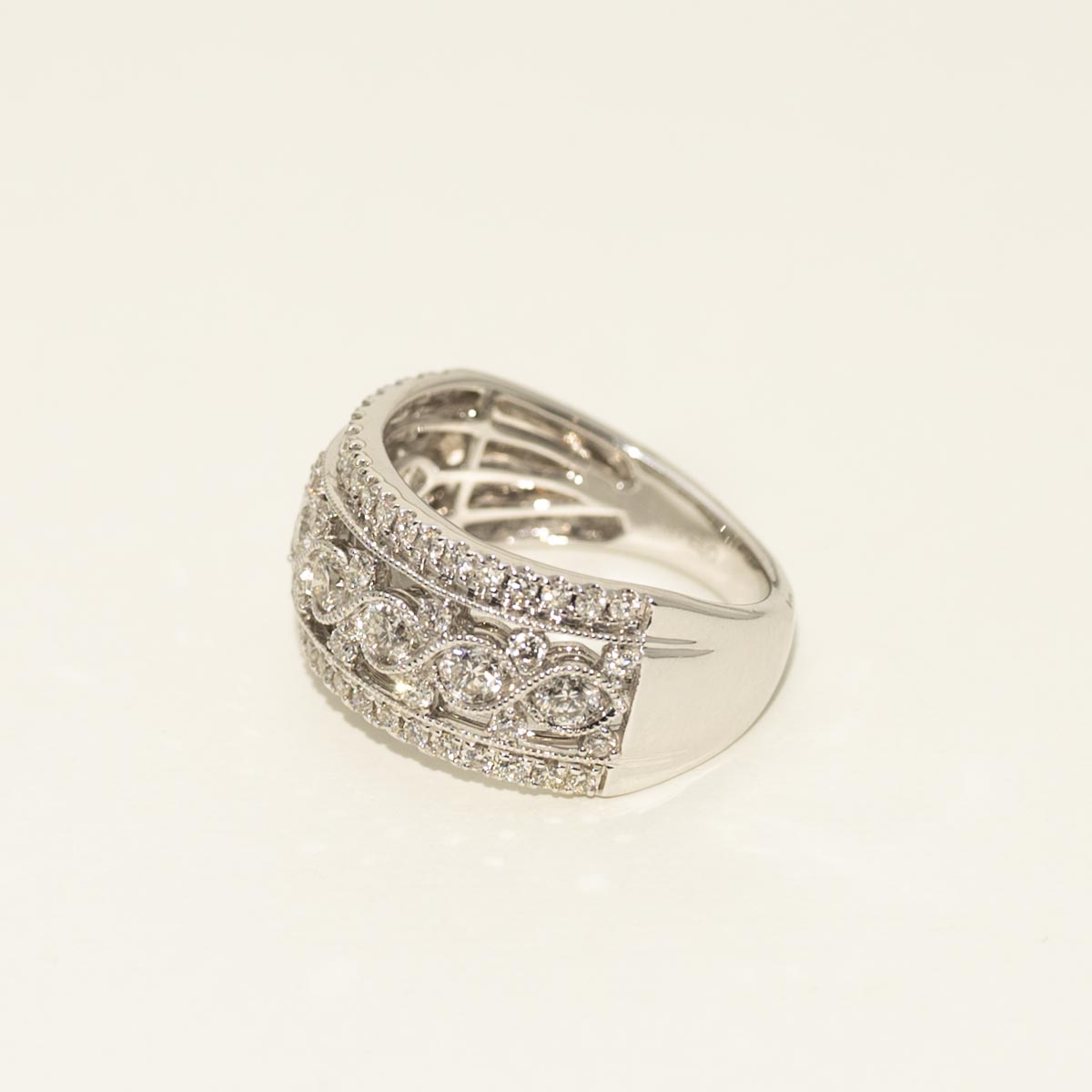 Diamond Fashion Band in 14kt White Gold (7/8ct tw)