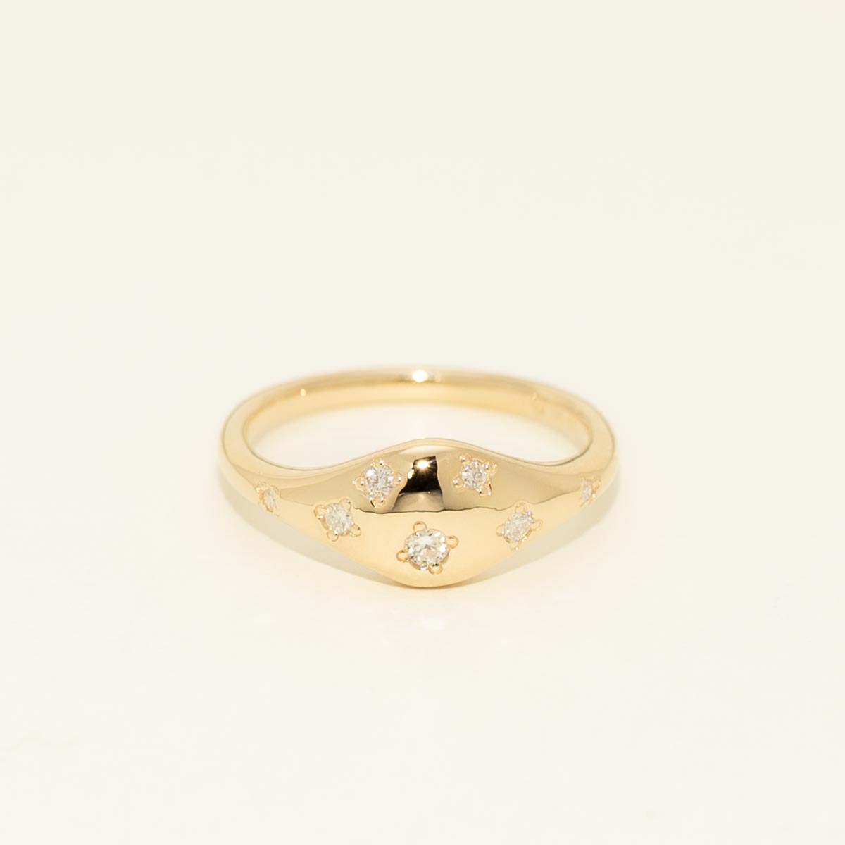 Diamond Fashion Ring in 14kt Yellow Gold (1/7ct tw)