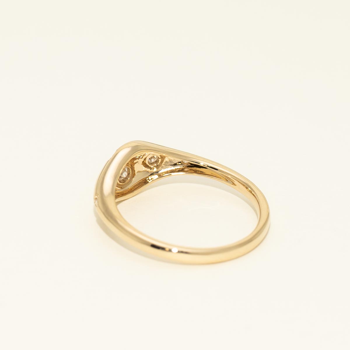 Diamond Fashion Ring in 14kt Yellow Gold (1/7ct tw)