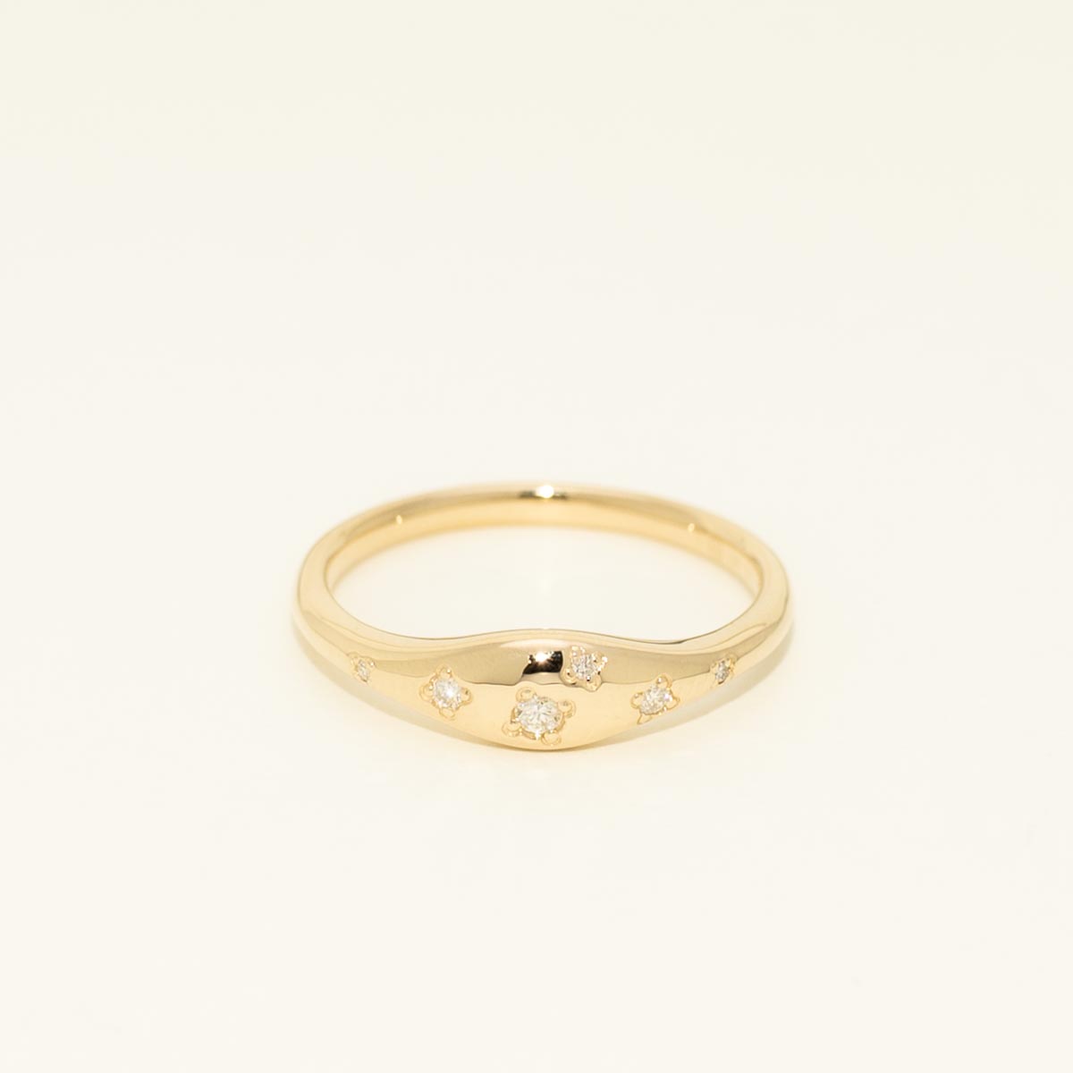 Diamond Fashion Ring in 14kt Yellow Gold (1/20ct tw)