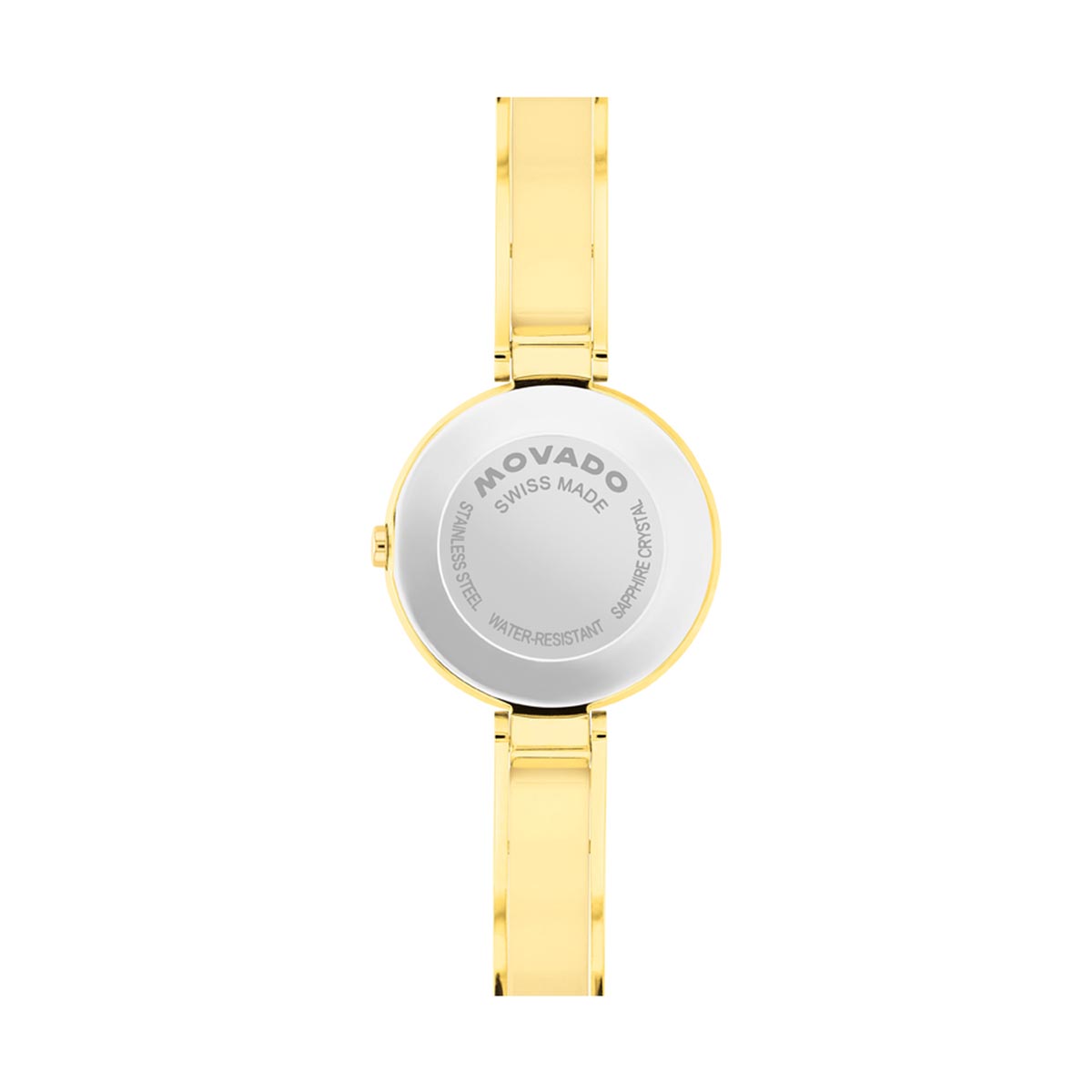 Moda Watch Group Movado Moda Womens Watch with Black Dial and Gold Toned Stainless Stee ...
