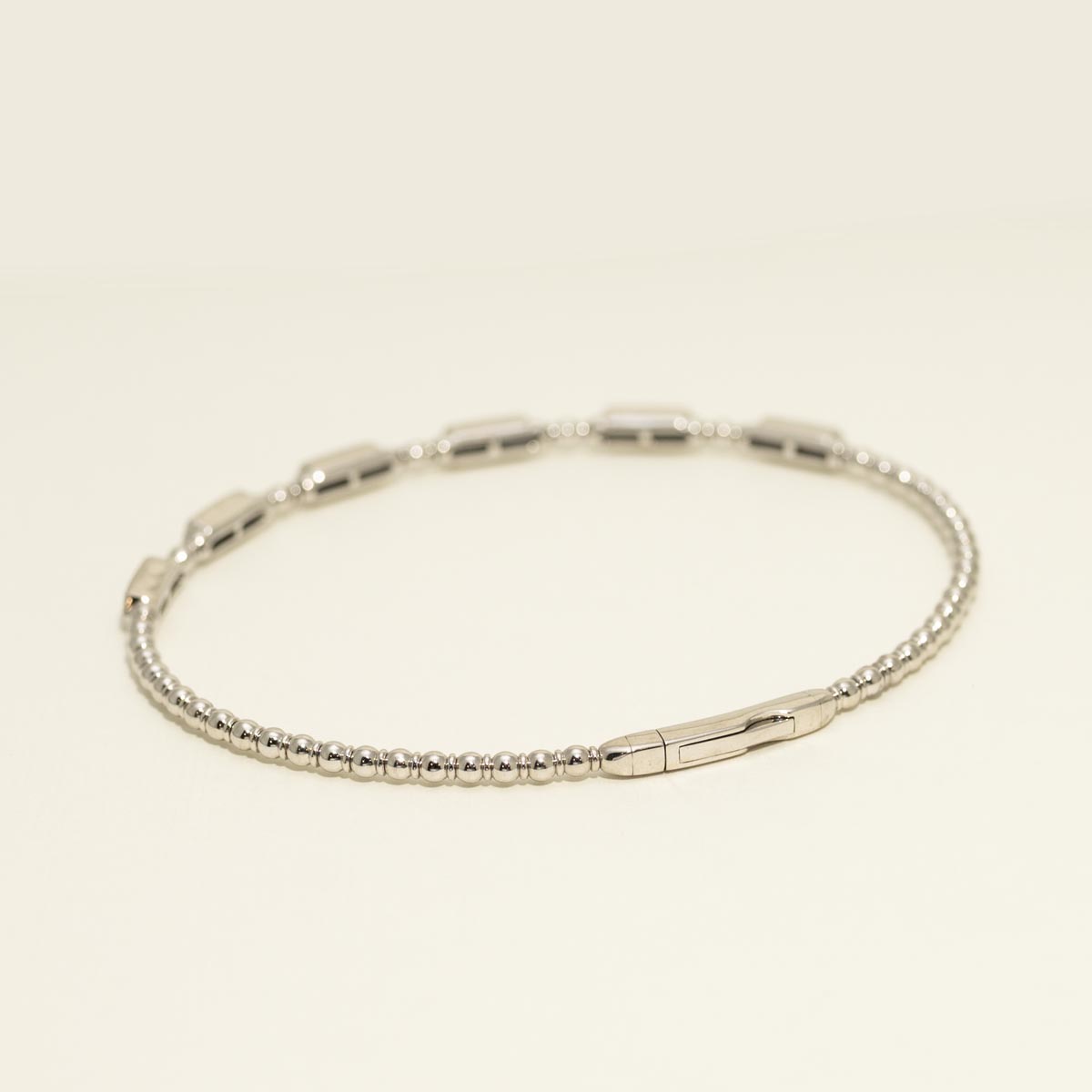 Diamond Flexible Bangle Bracelet in 14kt White Gold (1/2ct tw)