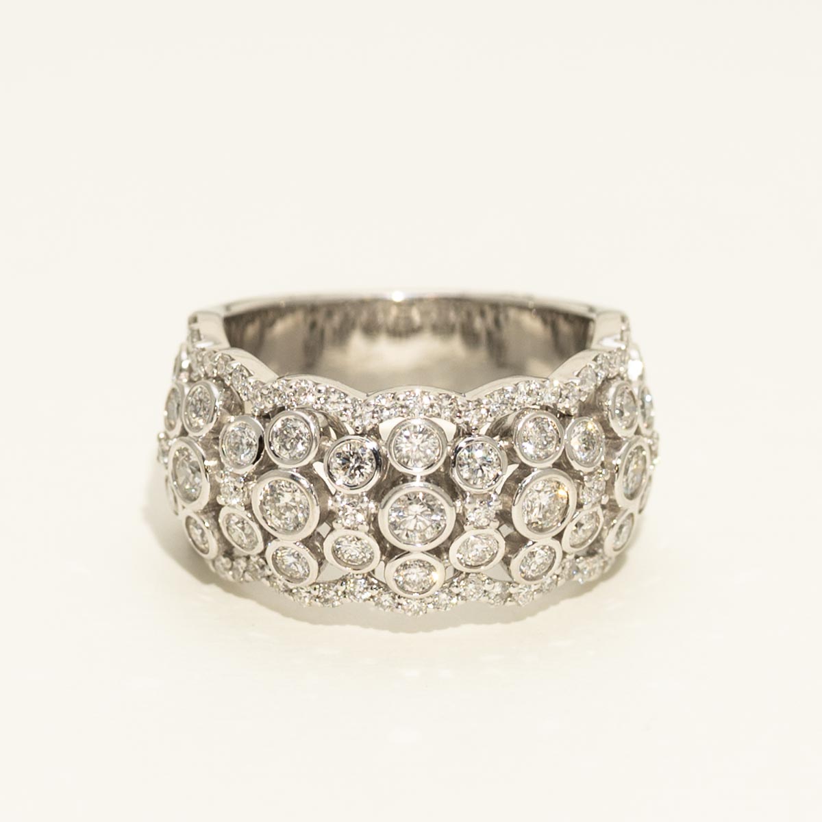 Diamond Fashion Ring in 14kt White Gold (1 3/4ct tw)