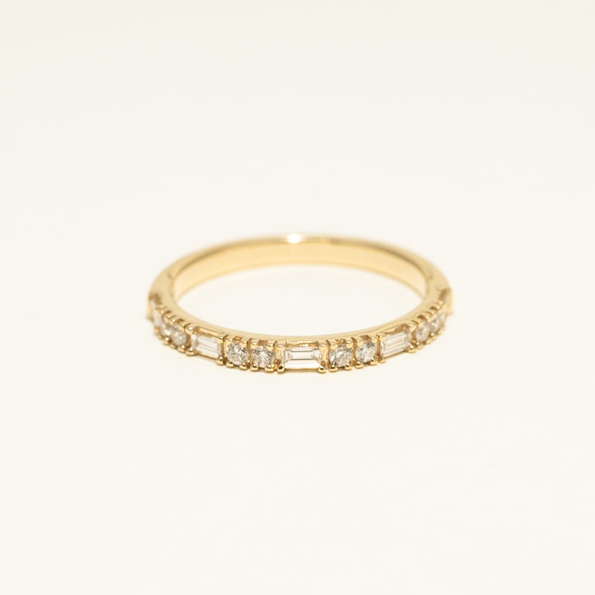 Baguette Diamond Band in 14kt Yellow Gold (1/4ct tw)