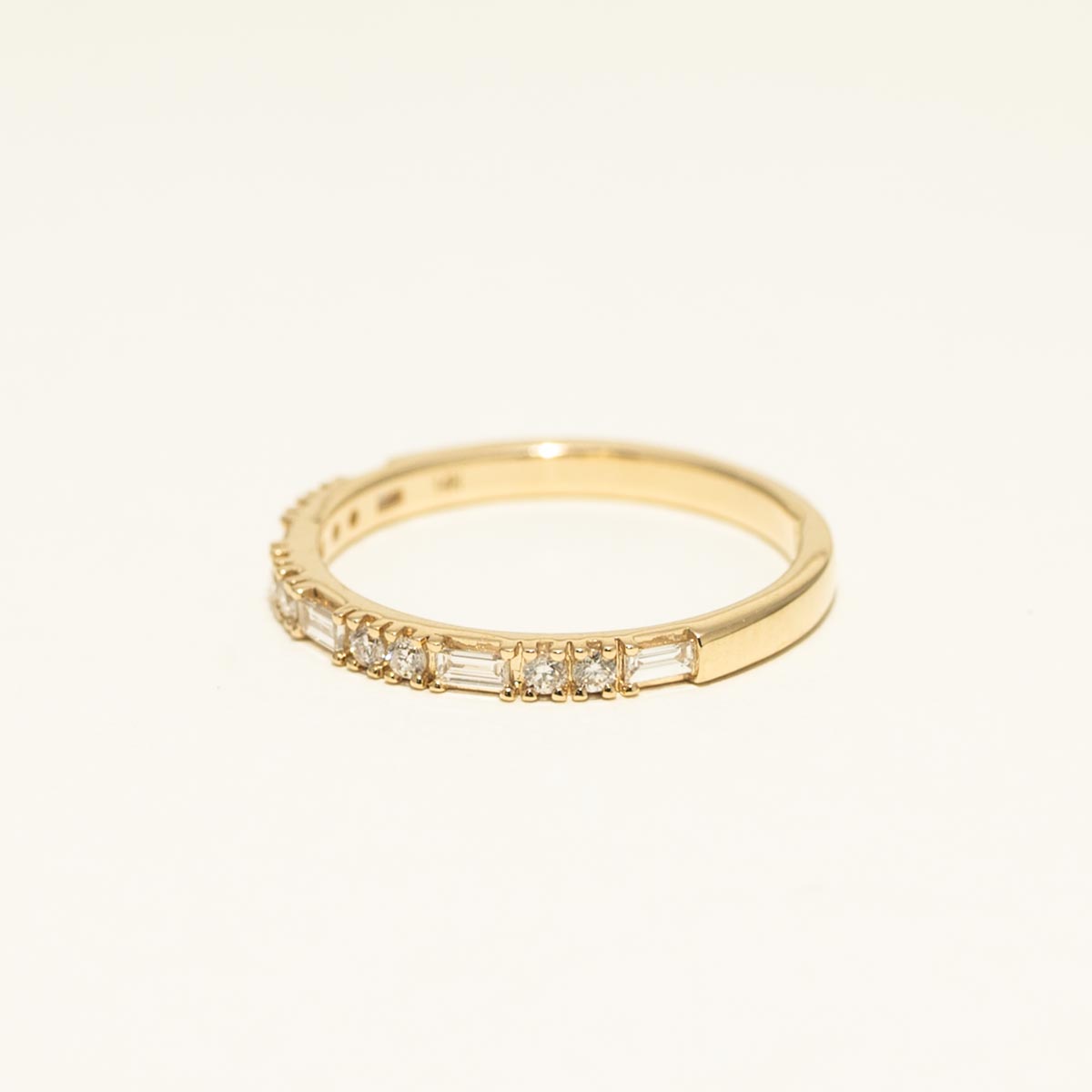 Baguette Diamond Band in 14kt Yellow Gold (1/4ct tw)