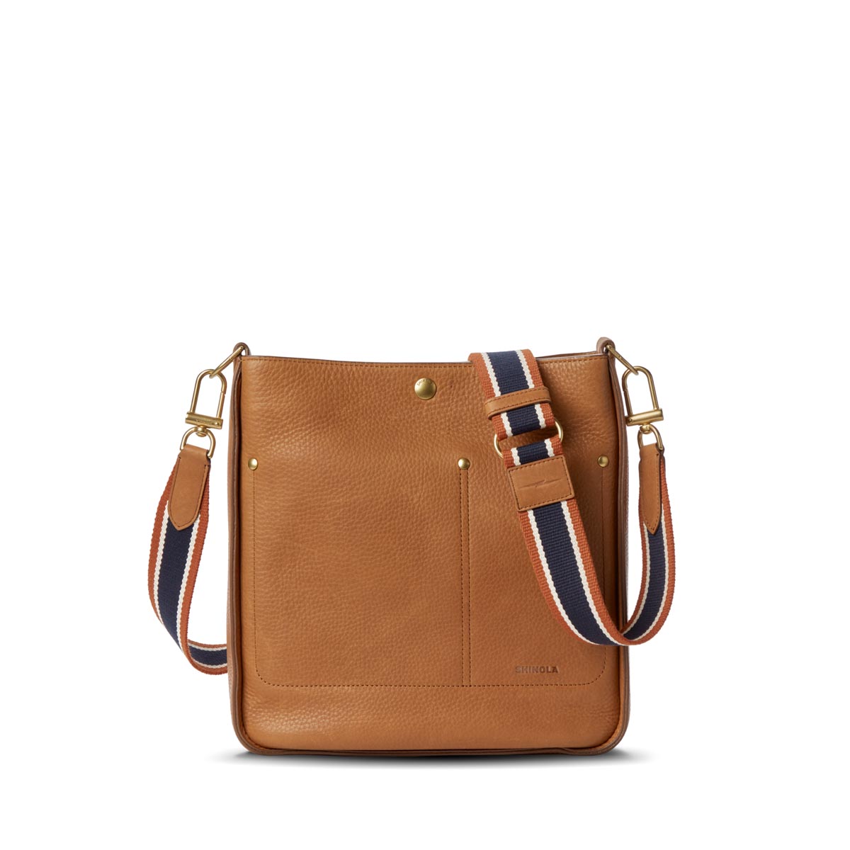 Shinola Tan Pocket Crossbody Bag