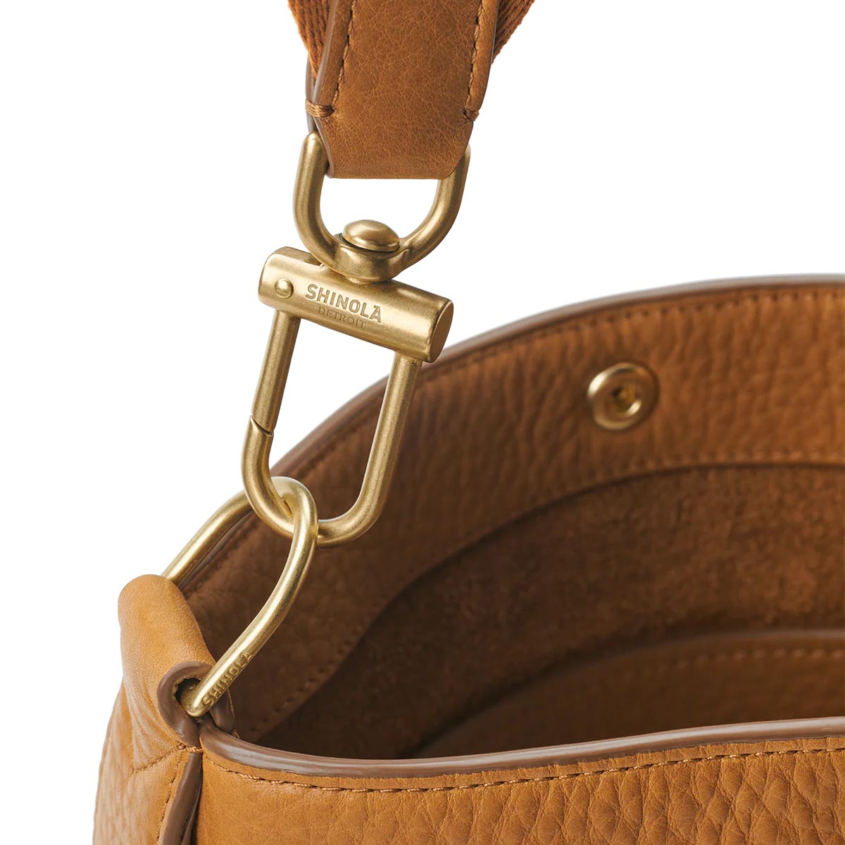 Shinola Tan Pocket Crossbody Bag