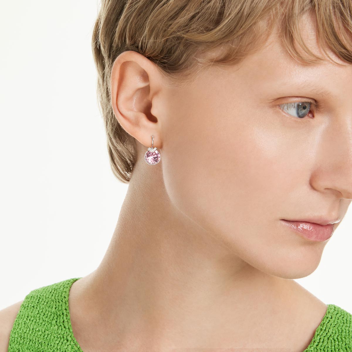 Swarovski Bella Pink Earrings