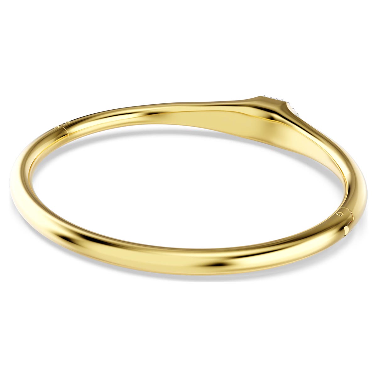 Swarovski Dextera Bangle Bracelet in Yellow Tone Plate