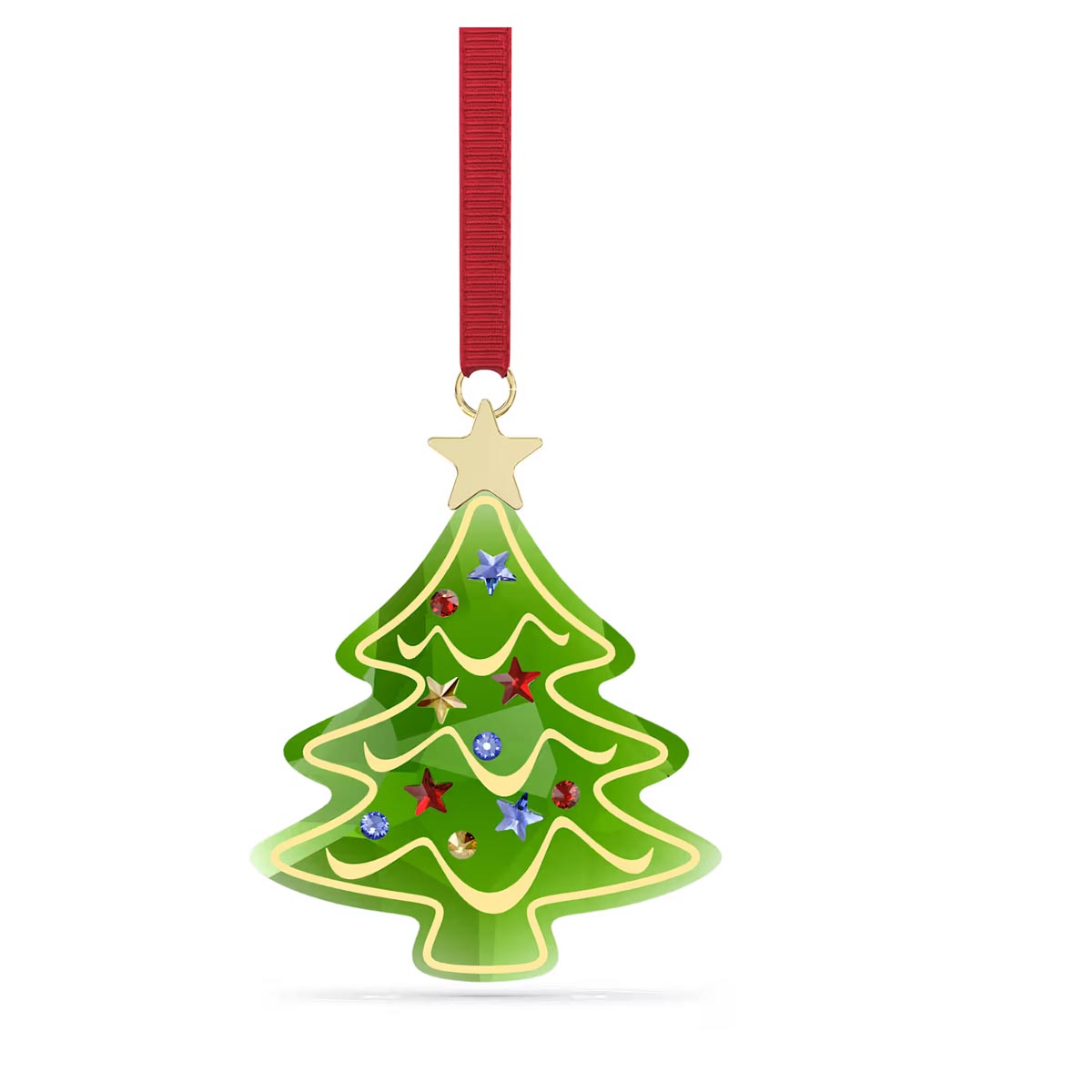 Swarovski Crystal Holiday Cheers Tree Ornament