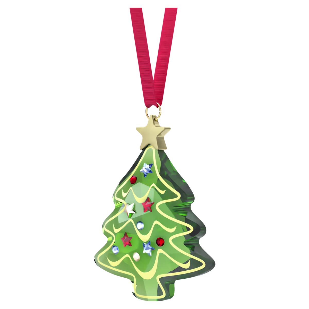 Swarovski Crystal Holiday Cheers Tree Ornament
