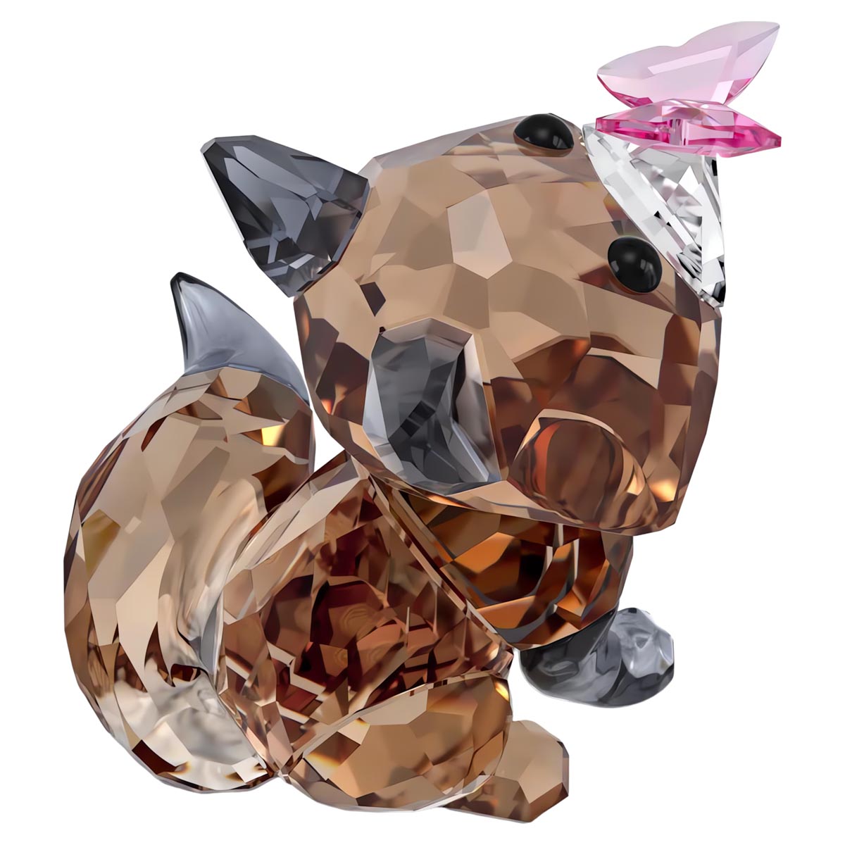 Swarovski Crystal Idyllia Fox and Butterfly - Thumbnail 2