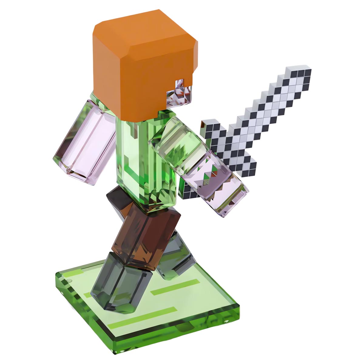 Swarovski Crystal Minecraft Alex