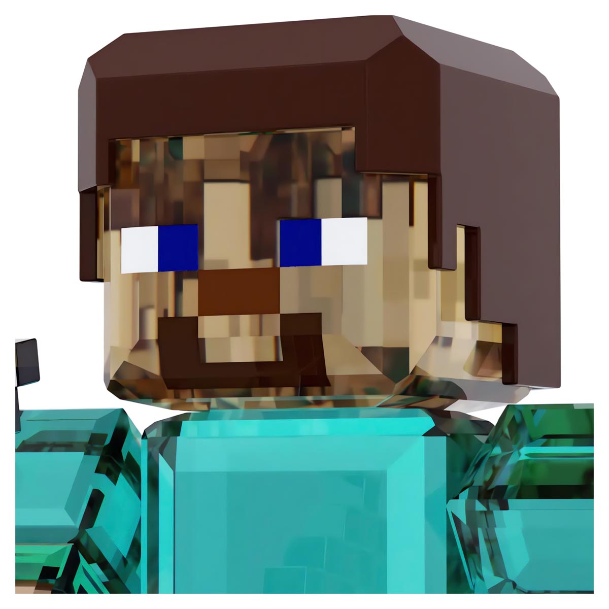 Swarovski Crystal Minecraft Steve