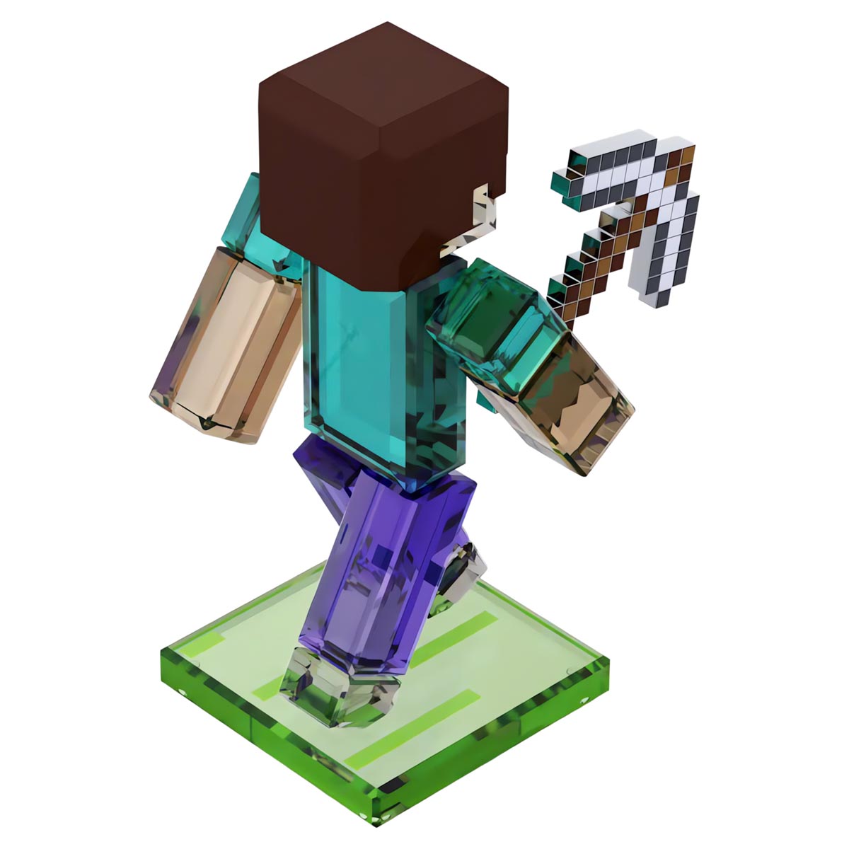 Swarovski Crystal Minecraft Steve