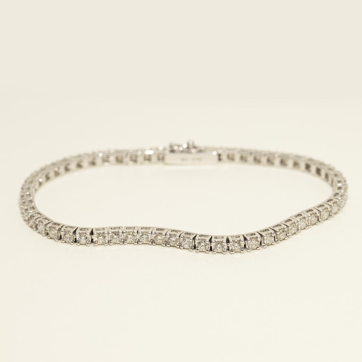 Diamond Tennis Bracelet in 14kt White Gold (3ct tw)