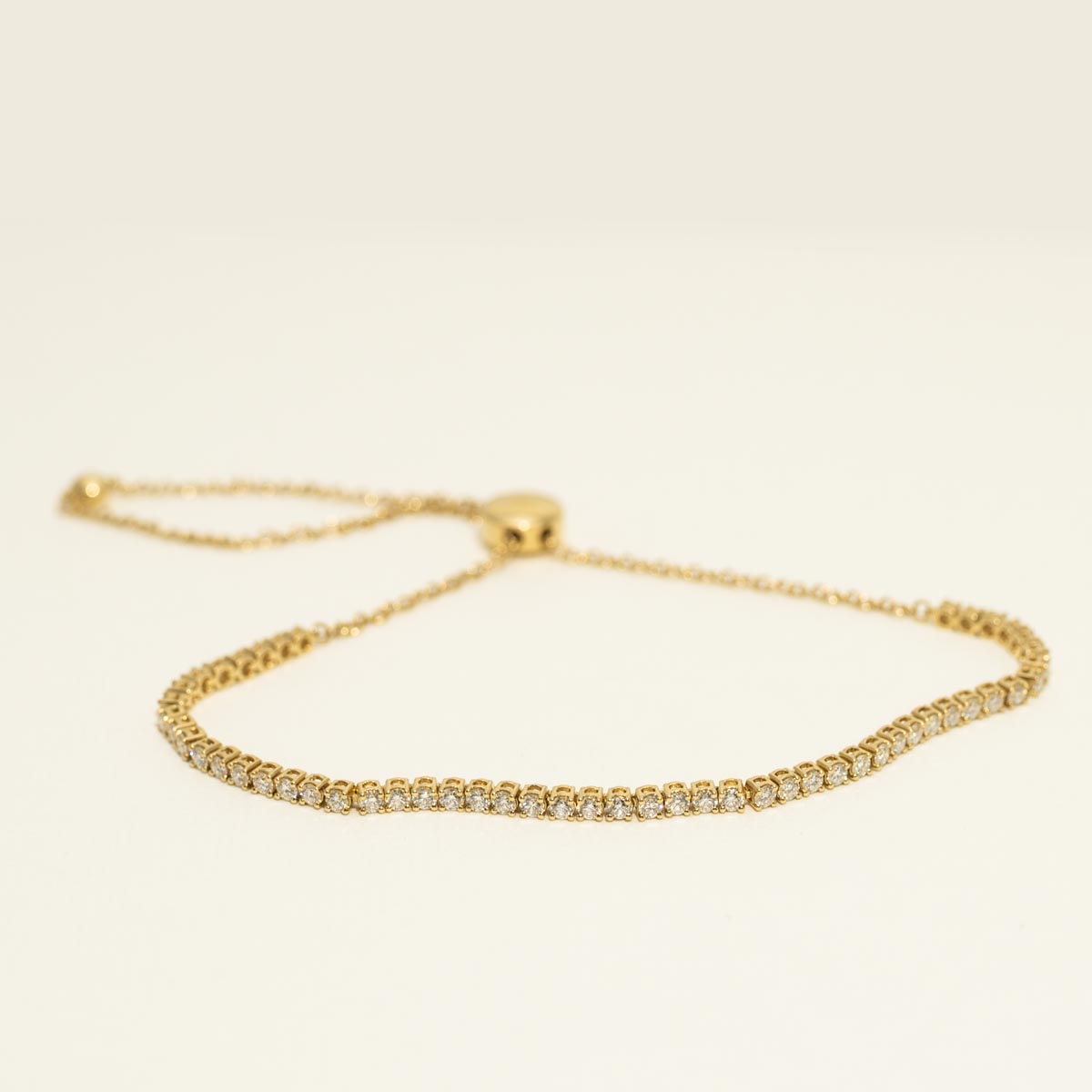 Memoire Essentials Diamond Bolo Bracelet in 18kt Yellow Gold (3/4ct tw)