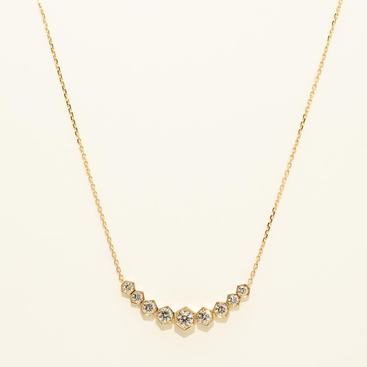 Broadway Collection Graduated Diamond Necklace in 18kt Yellow Gold (3/4ct tw)