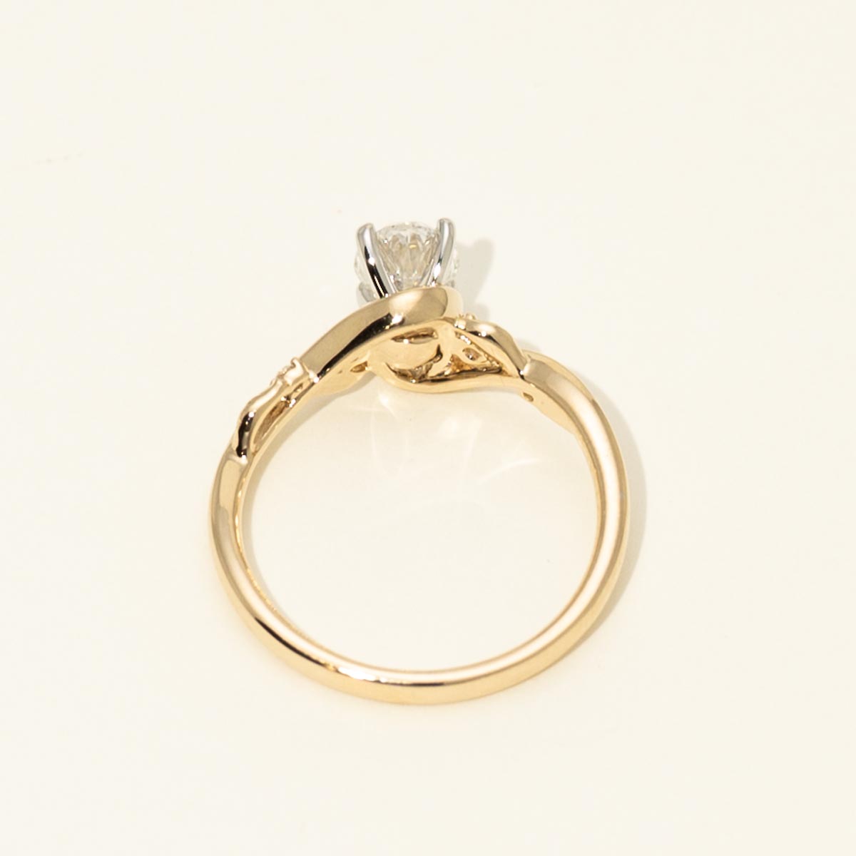 Oval Diamond Engagement Ring in 14kt Yellow Gold (3/4ct tw)