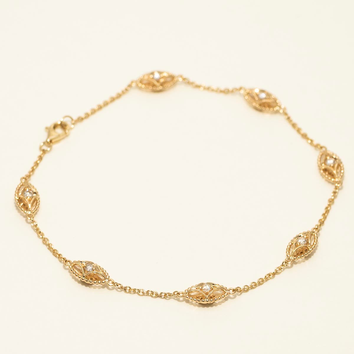 Diamond Bracelet in 14kt Yellow Gold (1/2ct tw)