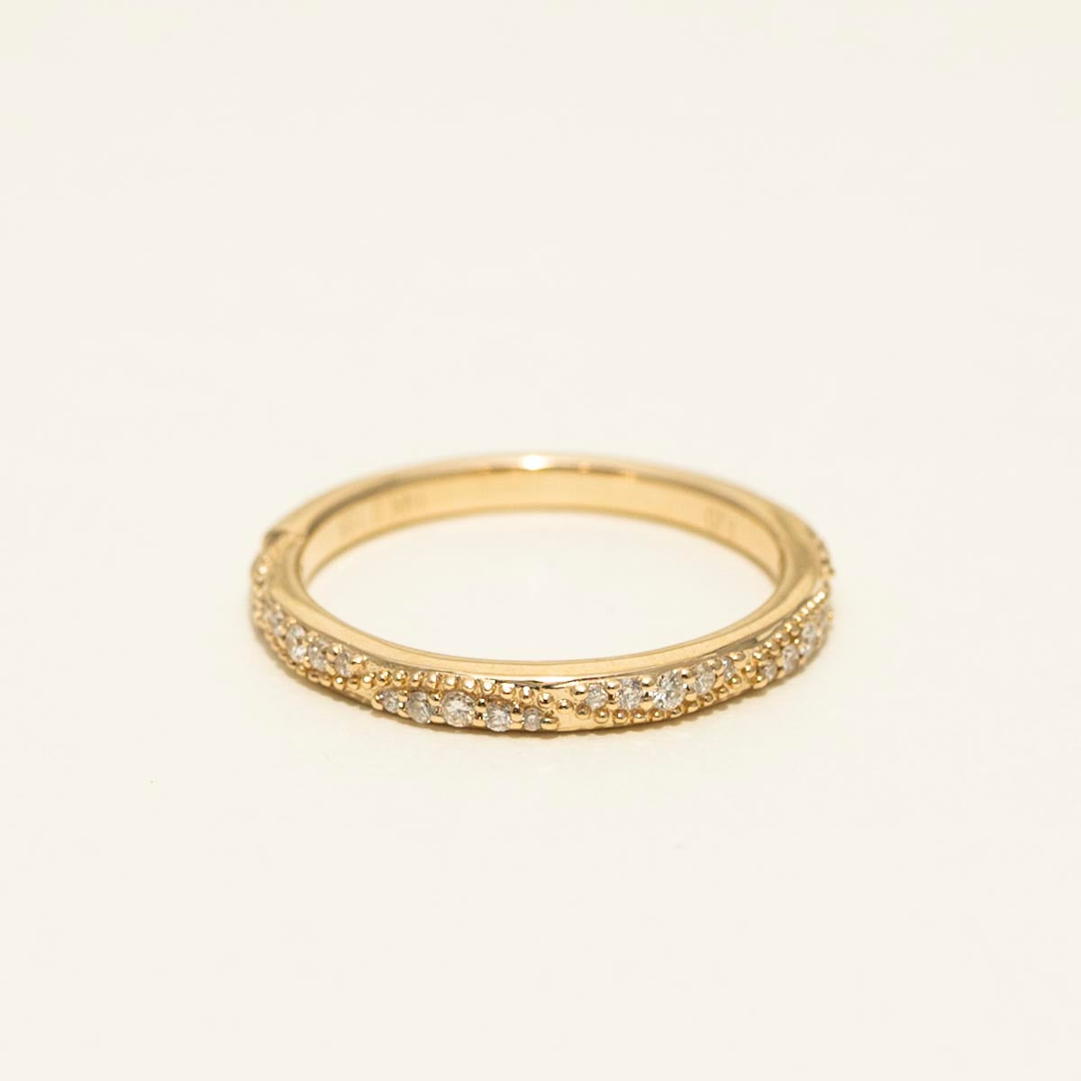 Diamond Wedding Band in 14kt Yellow Gold (1/7ct tw)