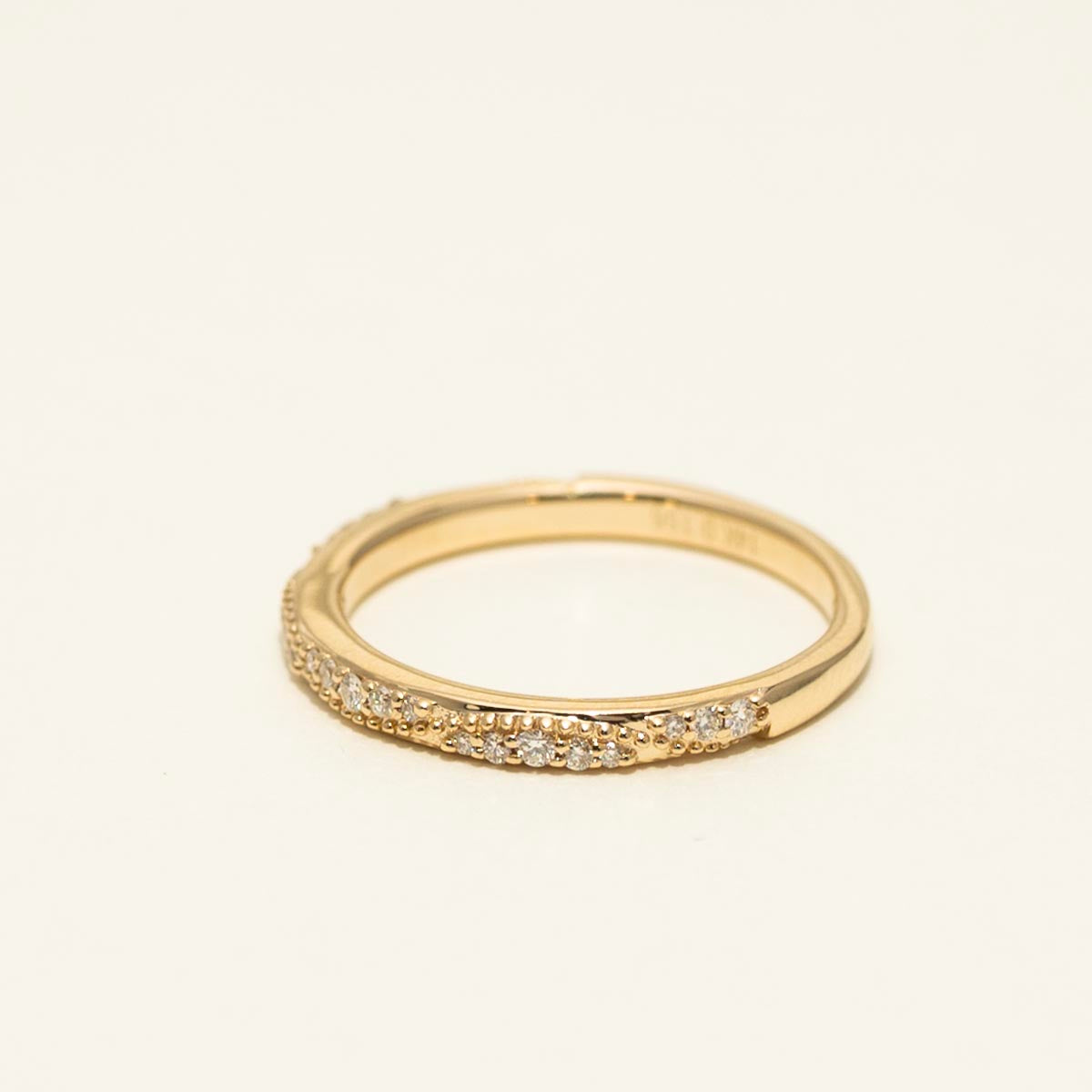 Diamond Wedding Band in 14kt Yellow Gold (1/7ct tw)