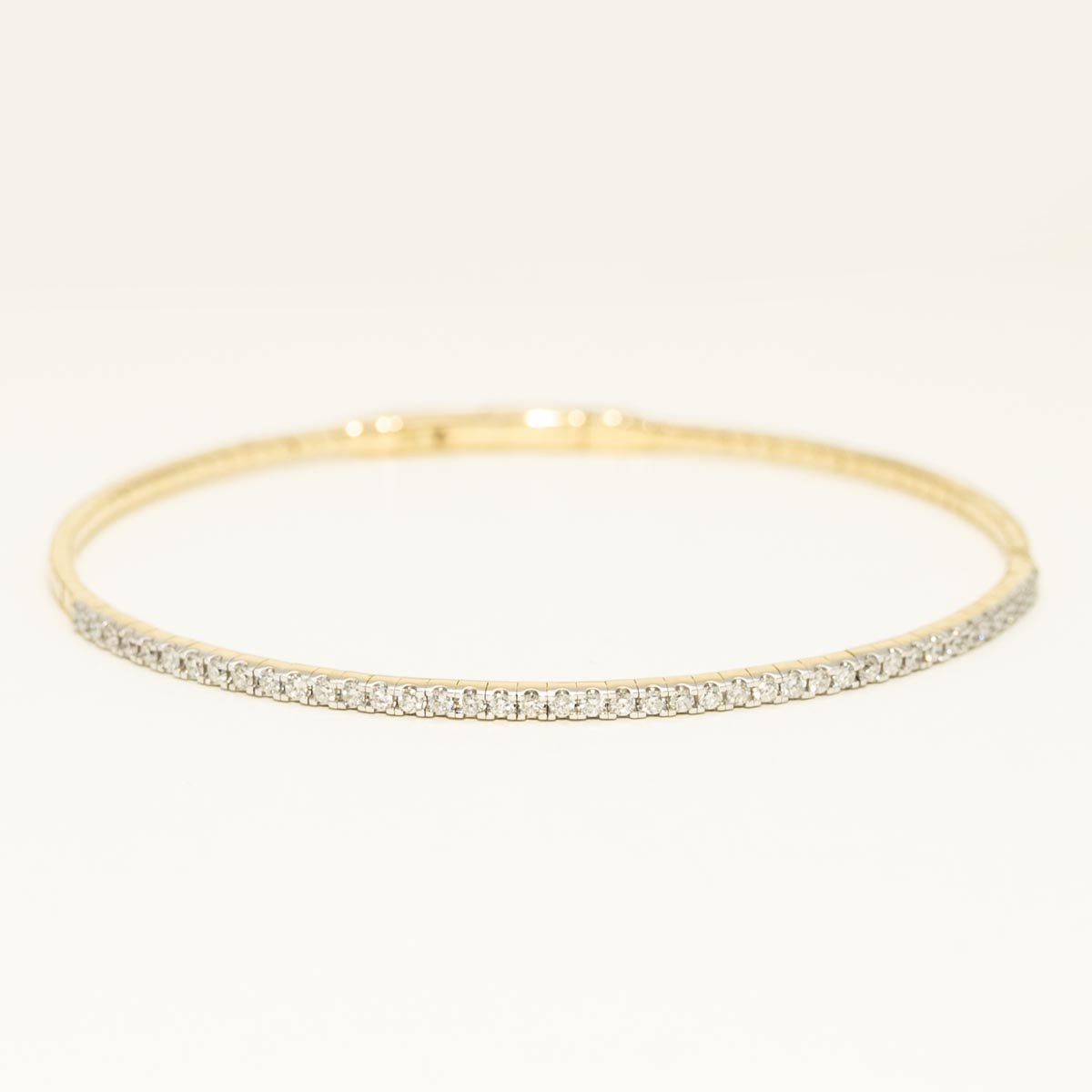 Diamond Flexible Bracelet in 14kt White Gold (1/2ct tw)