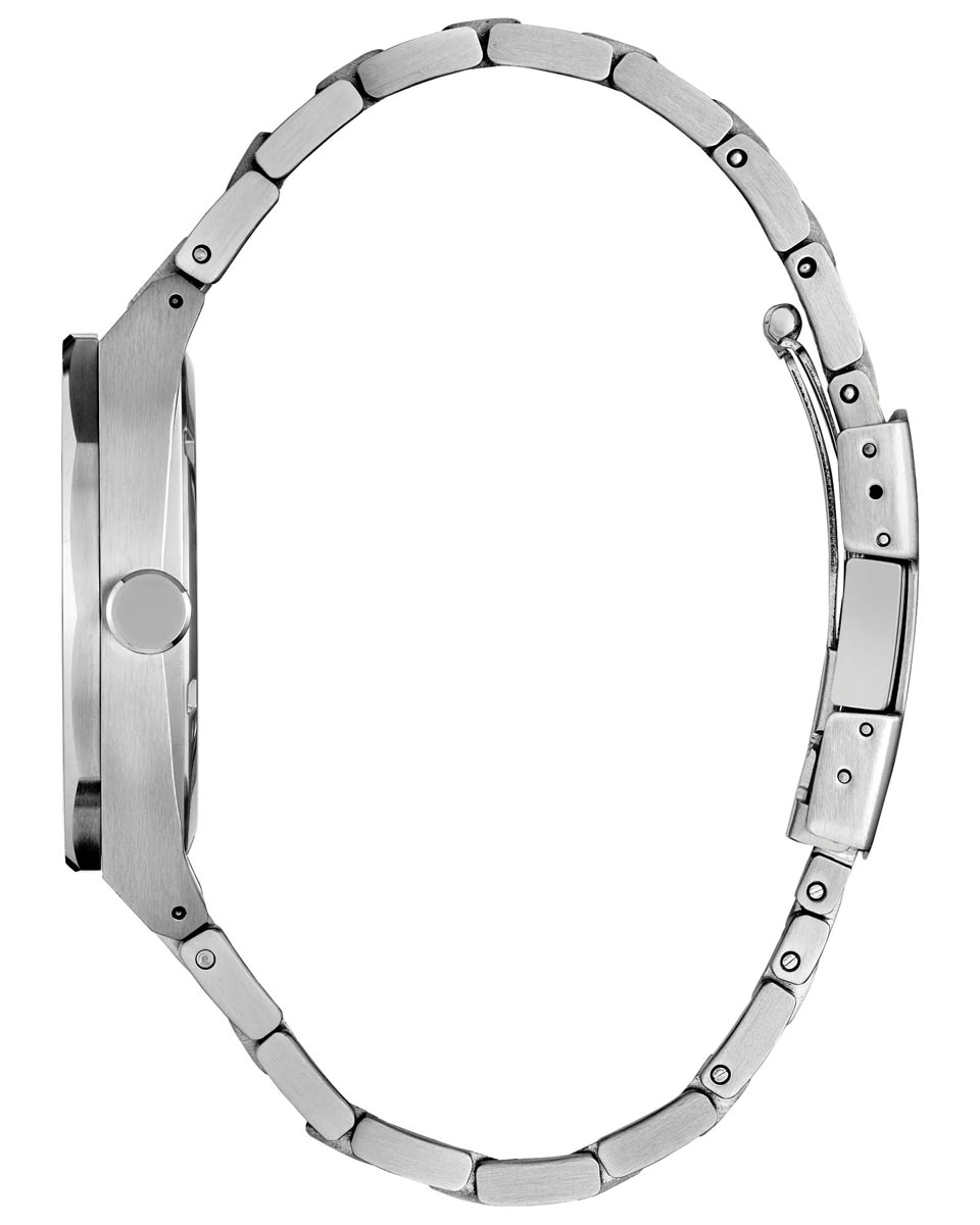 Citizen Sport Luxury Watch with Black Dial and Stainless Steel Bracelet (eco-drive movement)