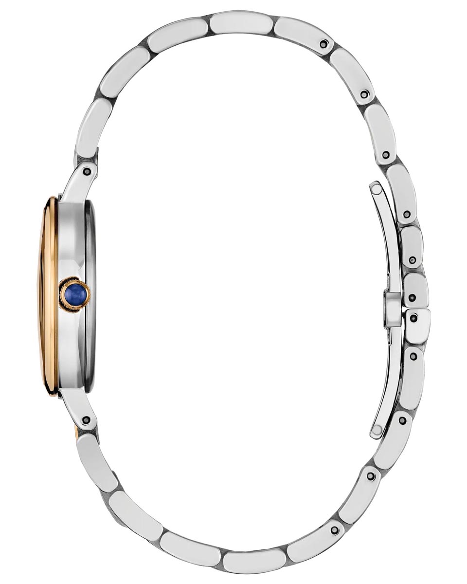 Citizen Classic Watch with Mother of Pearl Dial and Two Toned Stainless Steel Bracelet (eco-movement)