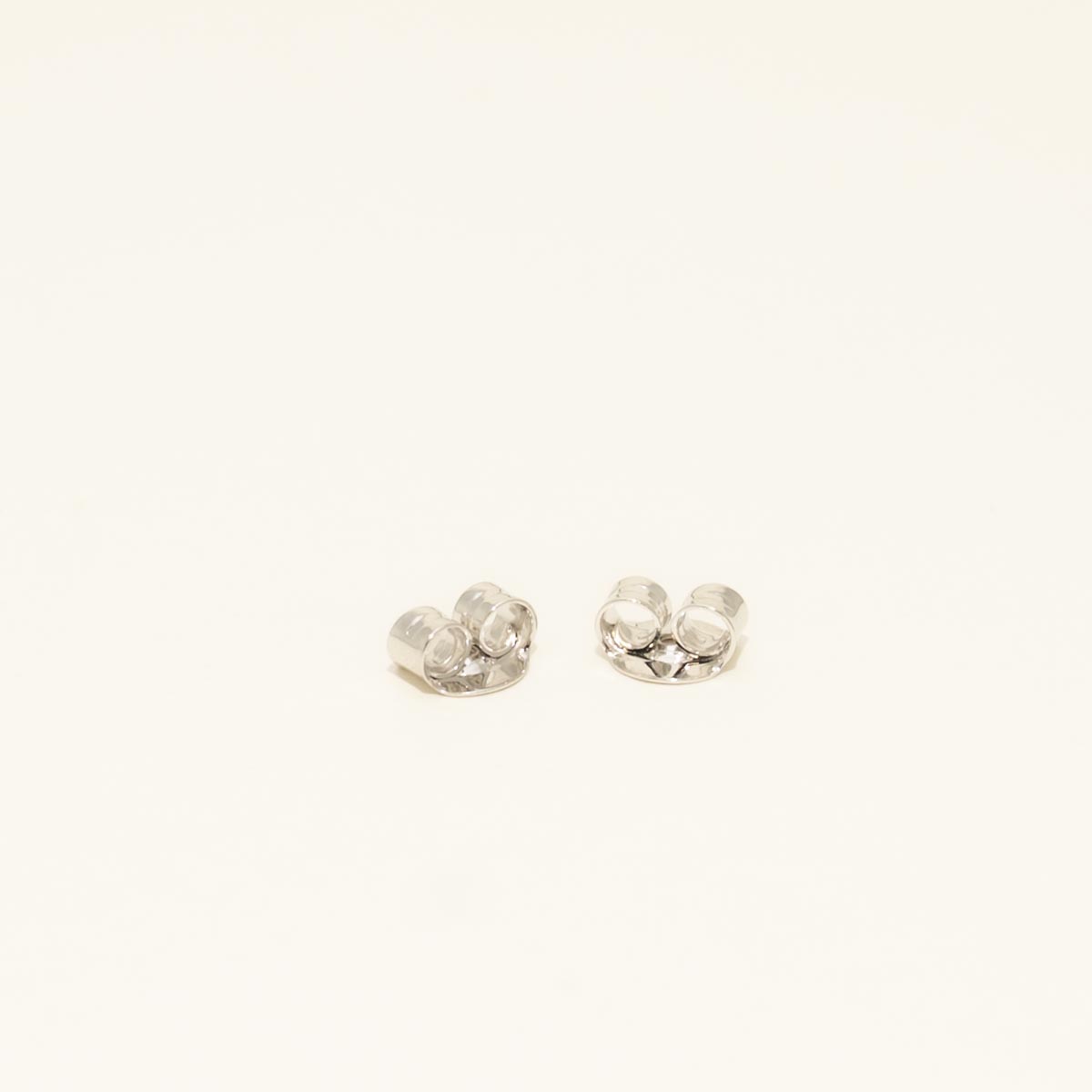 Oval Sapphire Earrings in 14kt White Gold with Diamonds (1/4ct tw)