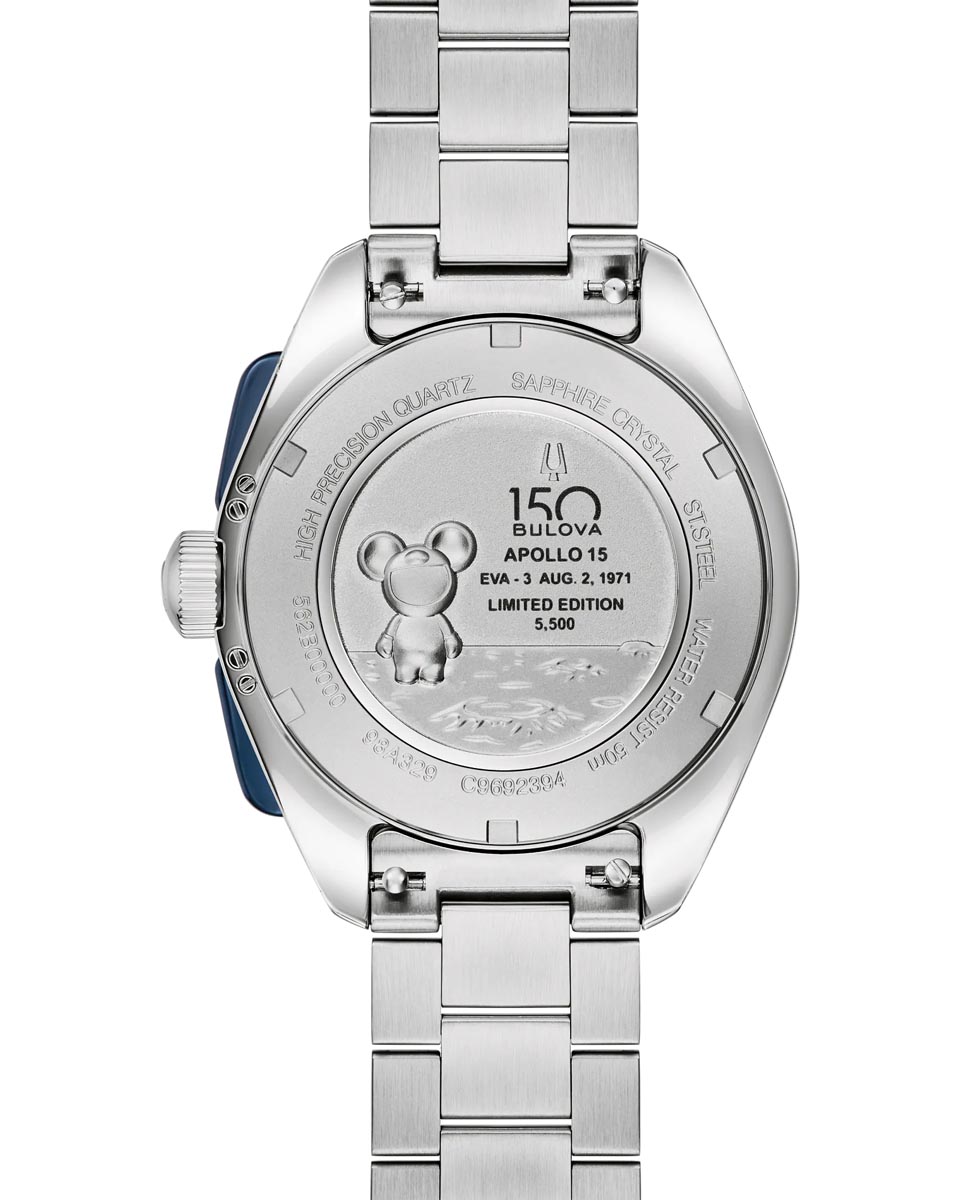 Bulova Limited Edition Lunar Pilot Watch with Timascus Dial and Bracelet (quartz movement)