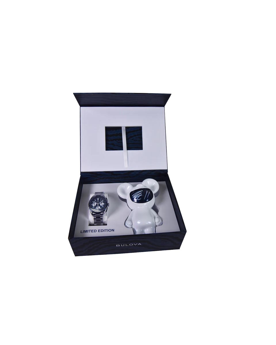 Bulova Limited Edition Lunar Pilot Watch with Timascus Dial and Bracelet (quartz movement)