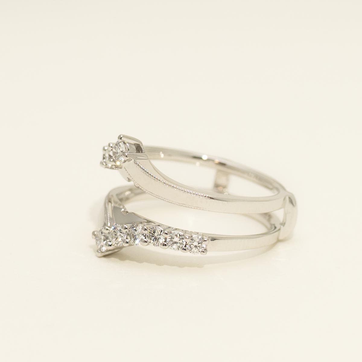 Diamond Wedding Ring Insert in 14kt White Gold (1/2ct tw)